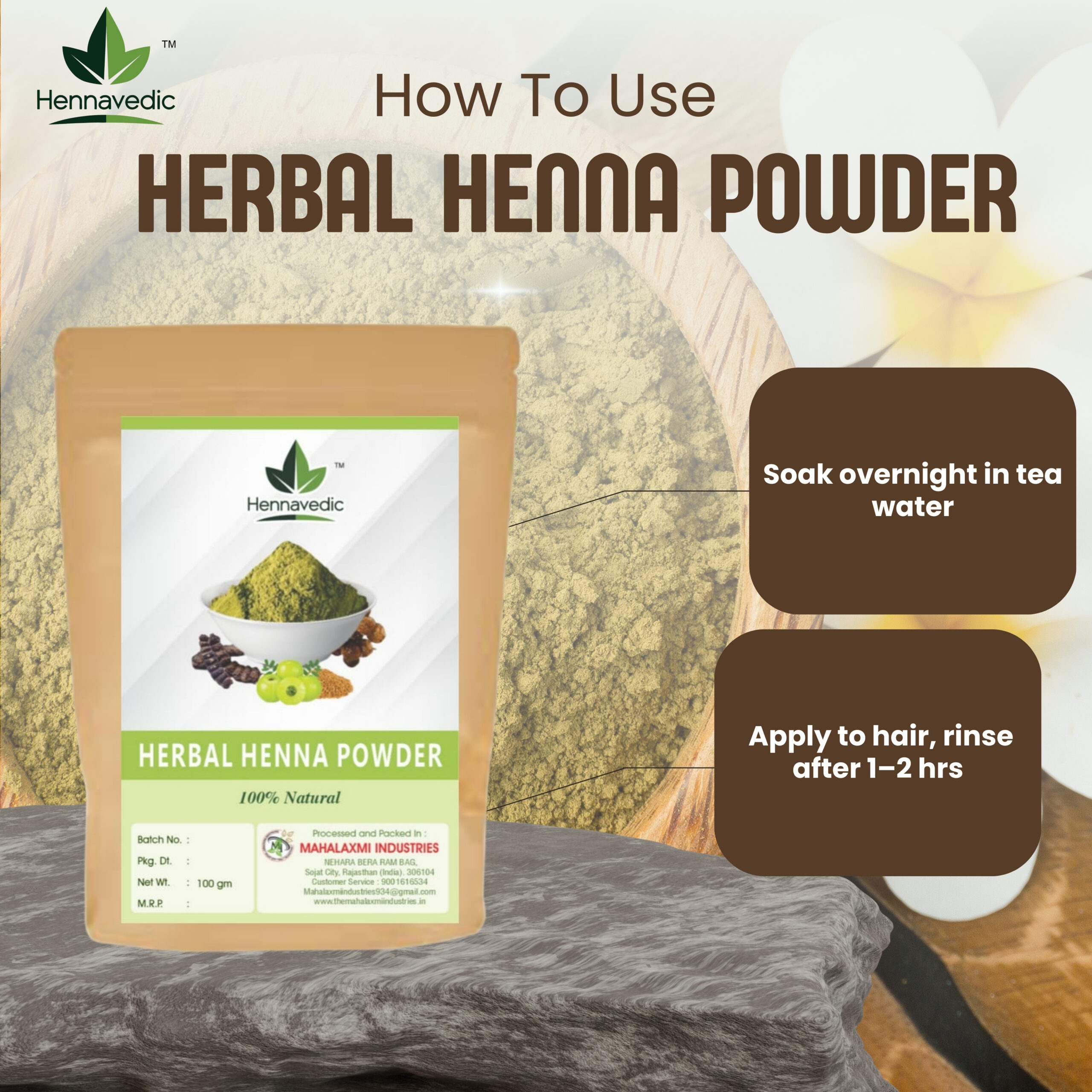 Herbal Henna Powder - Image 3