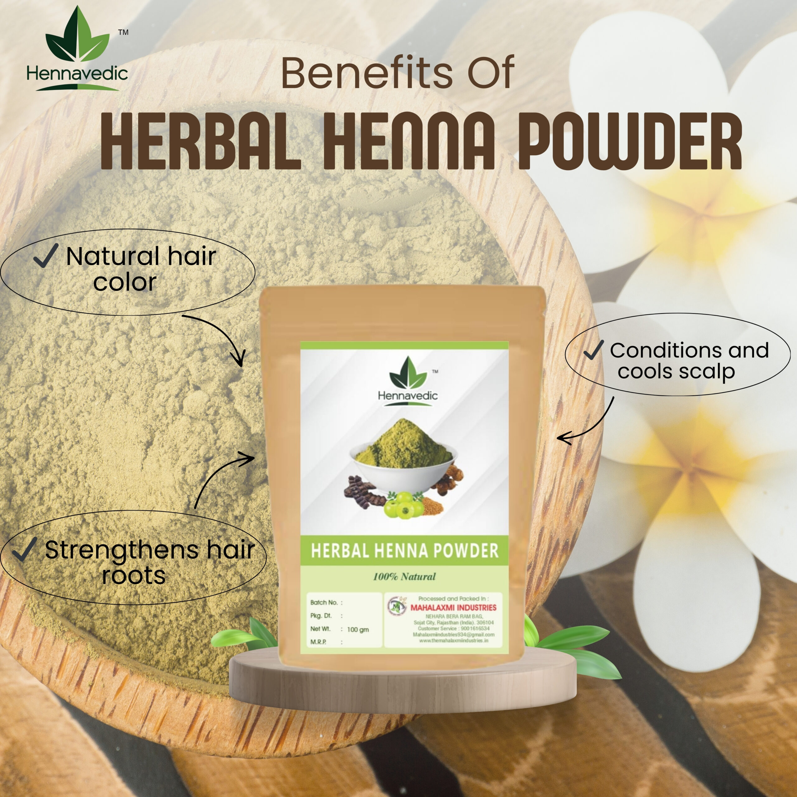 Herbal Henna Powder - Image 2