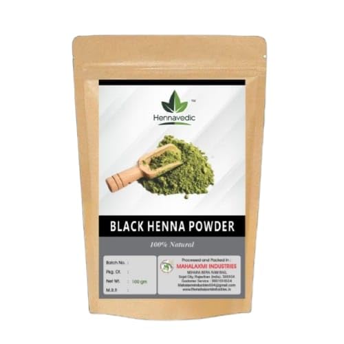 Natural Black Henna Powder (100gm)