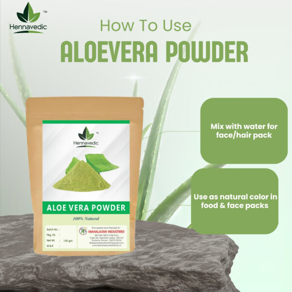 Aloevera Powder – hennavedic.in