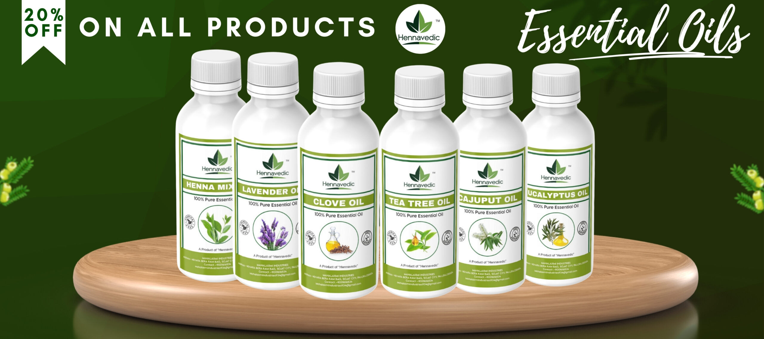 Green White New Year Ayurvedic Products Herbal Hampers Instagram Post (1)