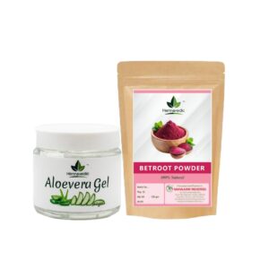 Beetroot Powder + Aloevera Gel