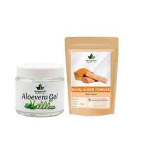 Sandalwood Powder + Aloevera Gel
