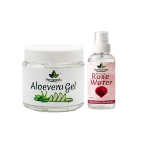 Rose Water + Aloevera Gel Combo