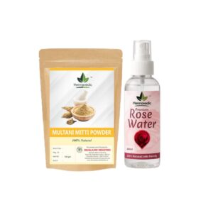 Multani Mitti + Rose Water Combo