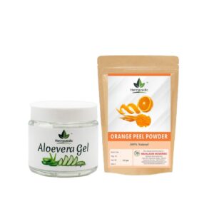 Orange Peel Powder + Aloevera Gel
